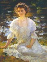 Tarbell, Edmund Charles - Portrait of Eleanor Hyde Phillips